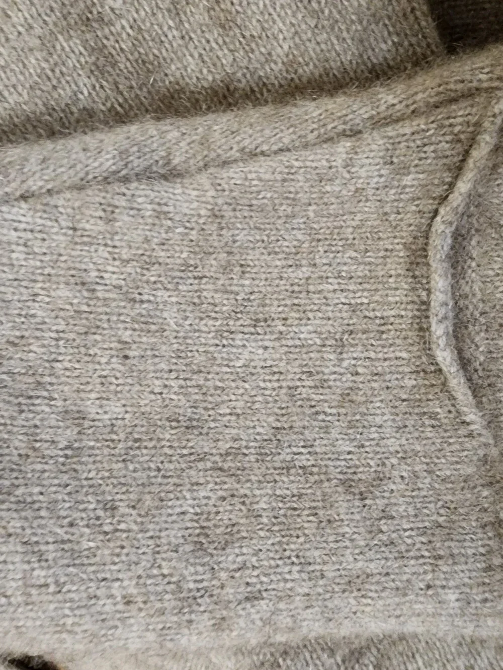 KORU New Zealand Possumsilk Merino Wool Silk Ski Pass Pocket Zip Jacket XXL Tan